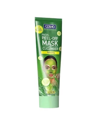 COSMO Skin Naturals Facial Refreshing Peel-Off Mask With Cucumber
